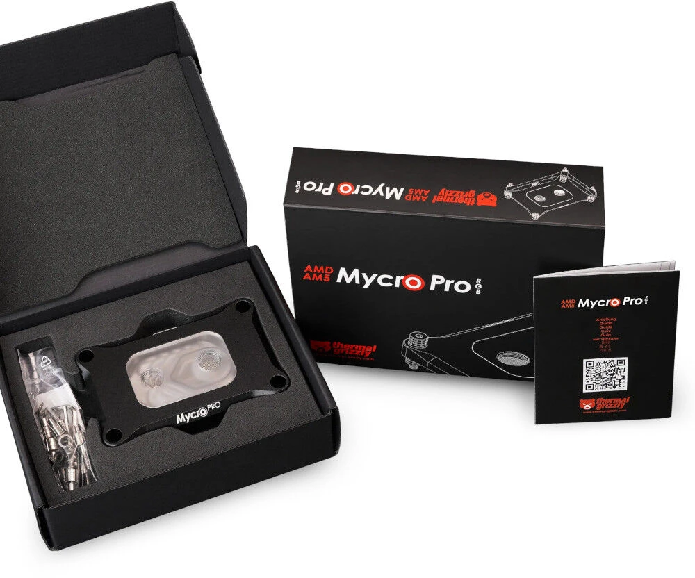 AOC Thermal Grizzly TG AMD AM5 Mycro Pro RGB plokštė