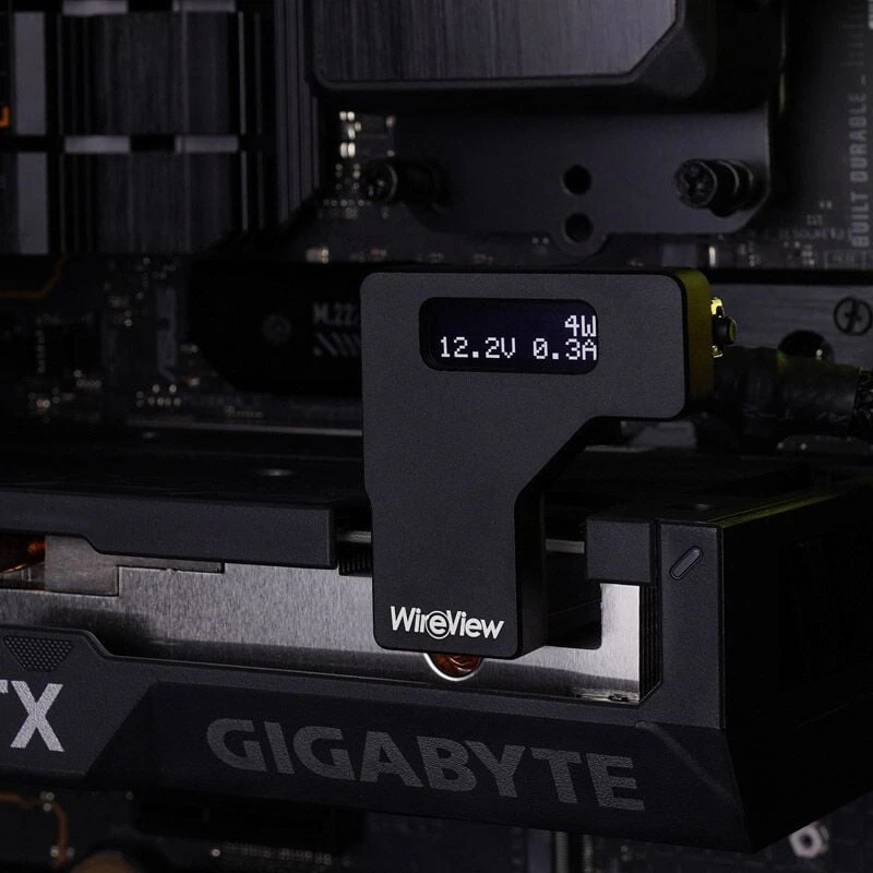 Vaizdo plokštė Thermal Grizzly „WireView“ GPU, 1 x 8 kontaktų PCIe® atvirkštinis