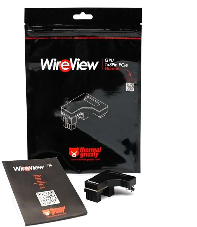 Thermal Grizzly WireView GPU, 1x 8 kontaktų PCIe – įprastas