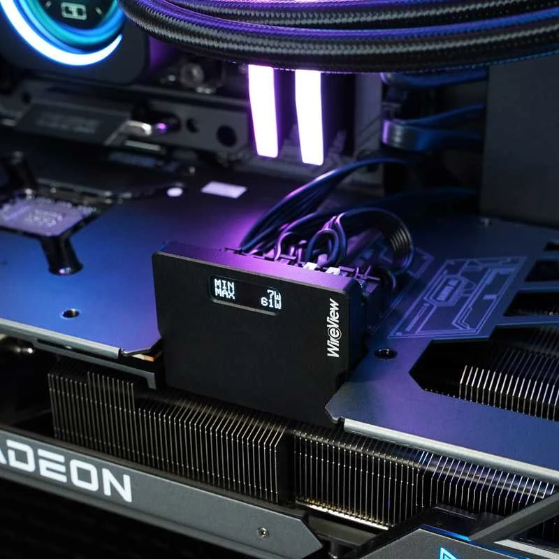 Thermal Grizzly | WireView | GPU 3x8Pin PCIe Normalus | Juodas | N/A