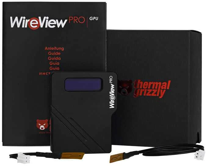 WireView Pro GPU 12VHPWR energijos matuoklis su pakuote