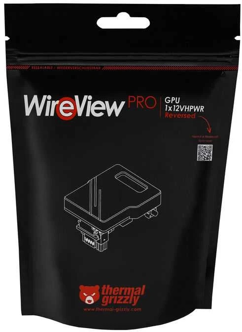 WireView Pro GPU 1x12VHPWR Reversed gaminio pakuotė