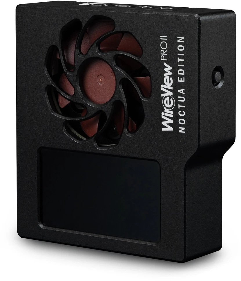Thermal Grizzly WireView Pro II GPU Noctua Edition, 12V-2x6, TFT-IPS – juodas, reversed