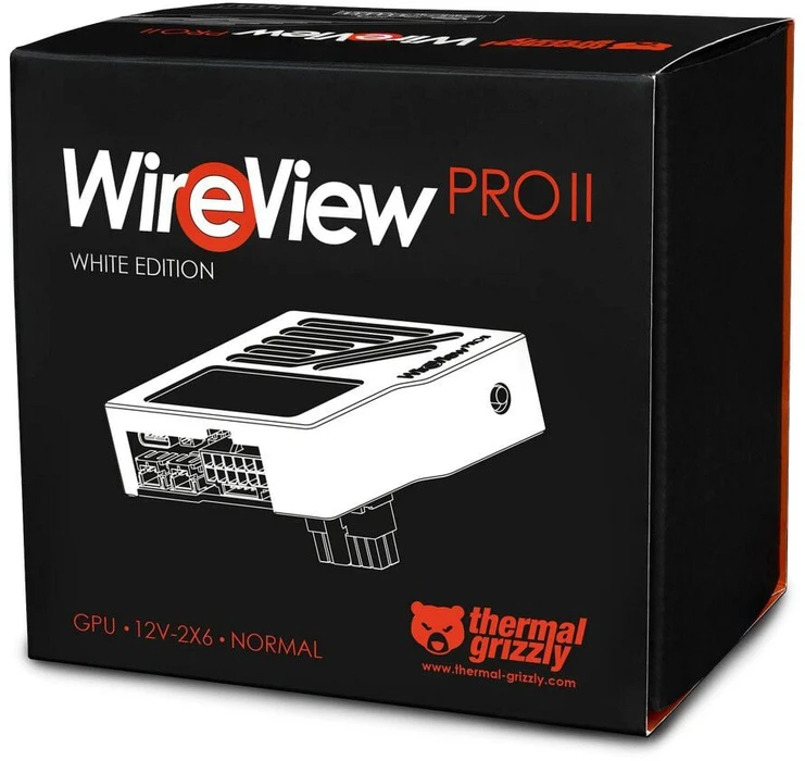 Vaizdo plokštė Thermal Grizzly WireView Pro II GPU Überwachungs-Gerät- baltos spalvos, Normal