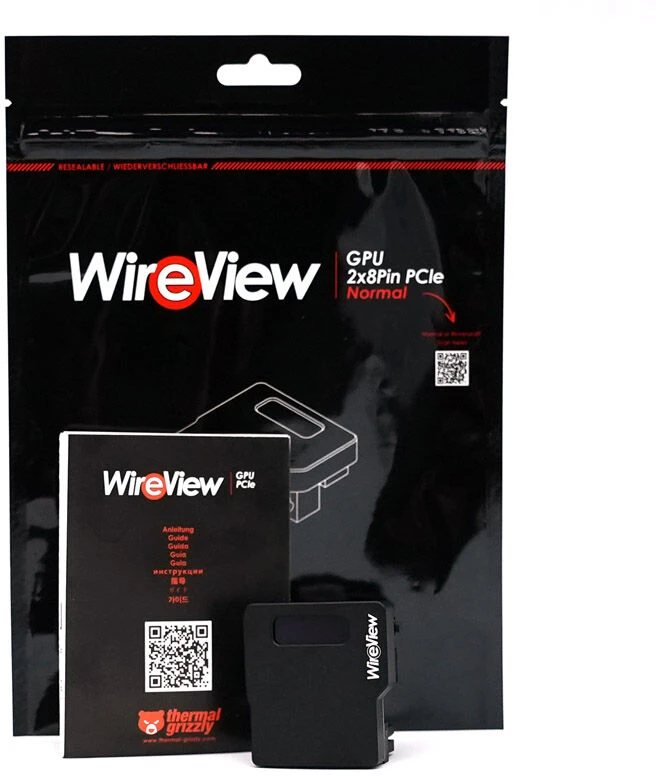 Thermal Grizzly WireView GPU, 2x 8 kontaktų PCIe – įprastas