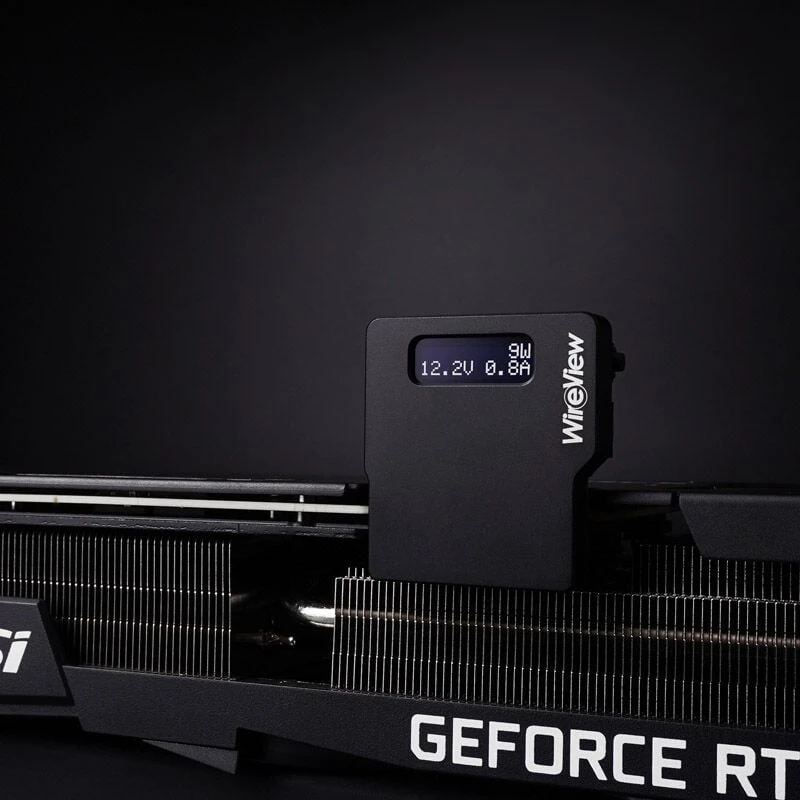 „Thermal Grizzly WireView“ vaizdo plokštė, 2 x 8 kontaktų PCIe® atvirkštinė jungtis