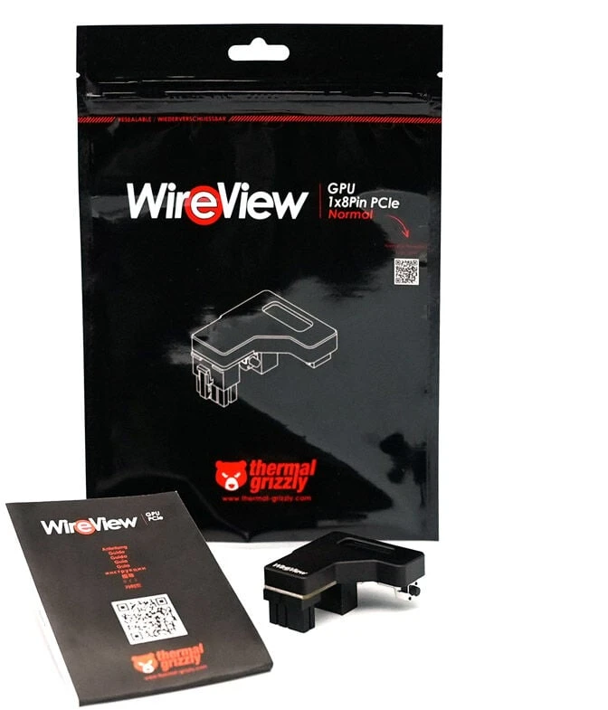 Thermal Grizzly WireView GPU, 1x 8 kontaktų PCIe – įprastas