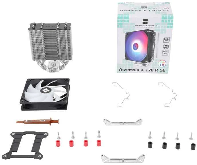 Thermalright Assassin X 120 Refined SE ARGB (120mm) Procesoriaus Aušintuvas