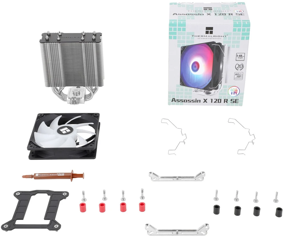Thermalright Assassin X 120 Refined SE ARGB (120mm) Procesoriaus Aušintuvas
