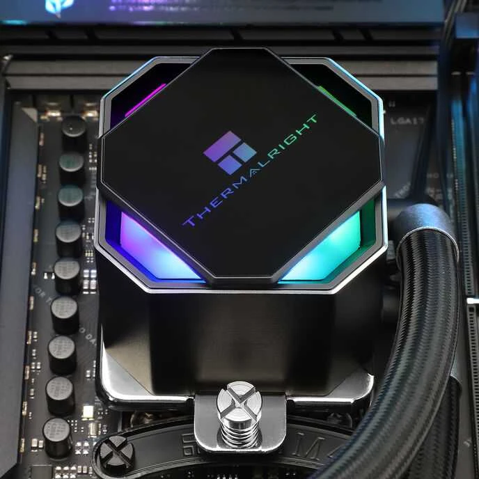 Thermalright Frozen Prism 360 Juodas Complete Vanduo Cooling, RGB – 360 mm, juodas