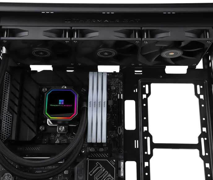 Thermalright Frozen Prism 360 Juodas Complete Vanduo Cooling, RGB – 360 mm, juodas