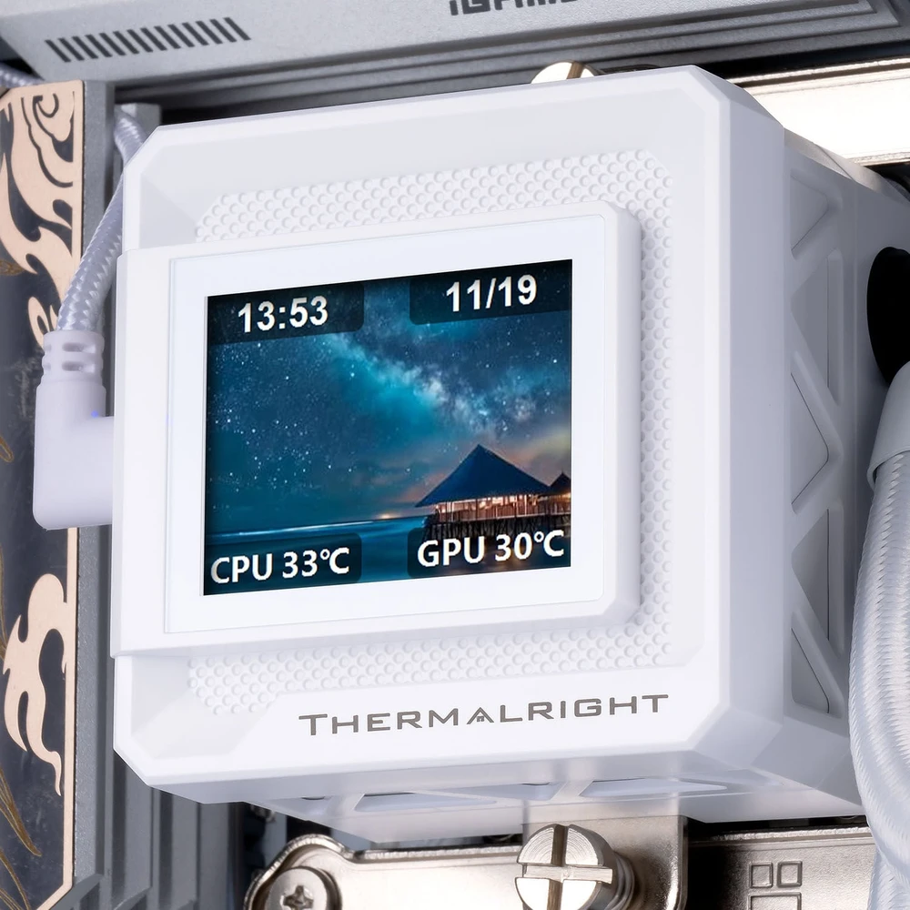 „Thermalright Frozen Warframe SE Vanduo Cooling“, ARGB ® 360 mm, baltas