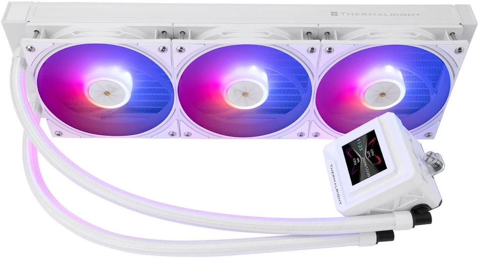 „Thermalright Frozen Warframe SE Vanduo Cooling“, ARGB ® 360 mm, baltas