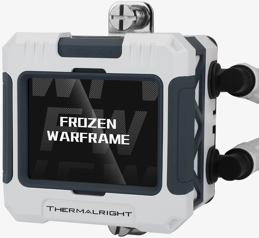 PC aušintuvas Thermalright Frozen Warframe Vanduo Cooling, ARGB - 420mm, baltos spalvos