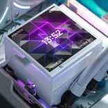 „Thermalright Hyper Vision UB AiO Vanduo“ aušinimas, ARGB, „Intel“ ir „AMD“ × 360 mm, baltos spalvos