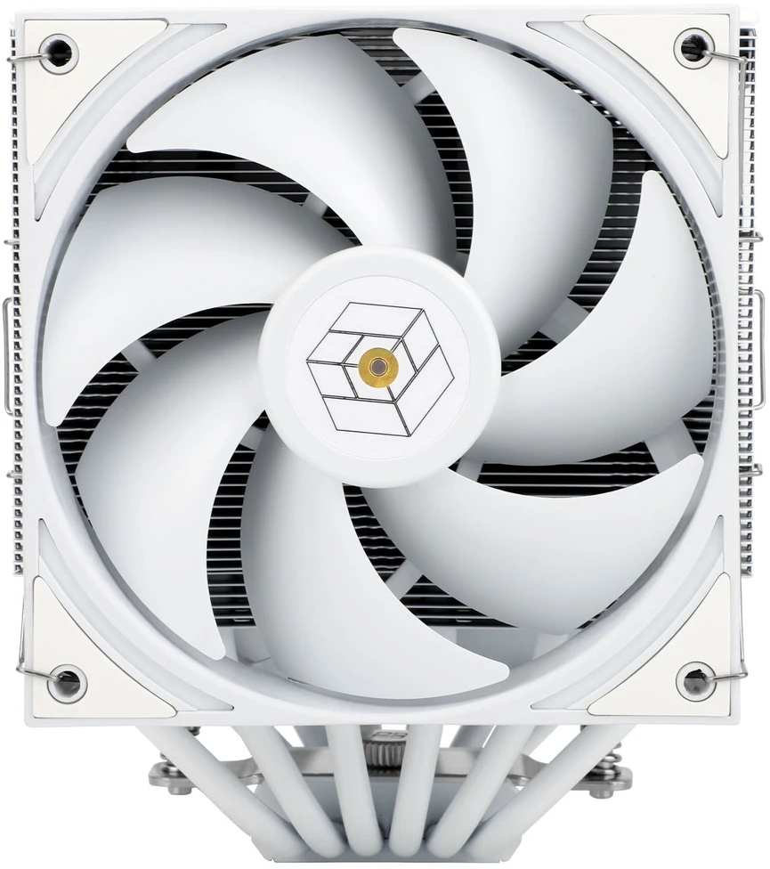 „Thermalright Royal Pretor 130“ procesoriaus aušintuvas, dvigubo bokšto – 1x 120 mm, 1x 130 mm, baltas