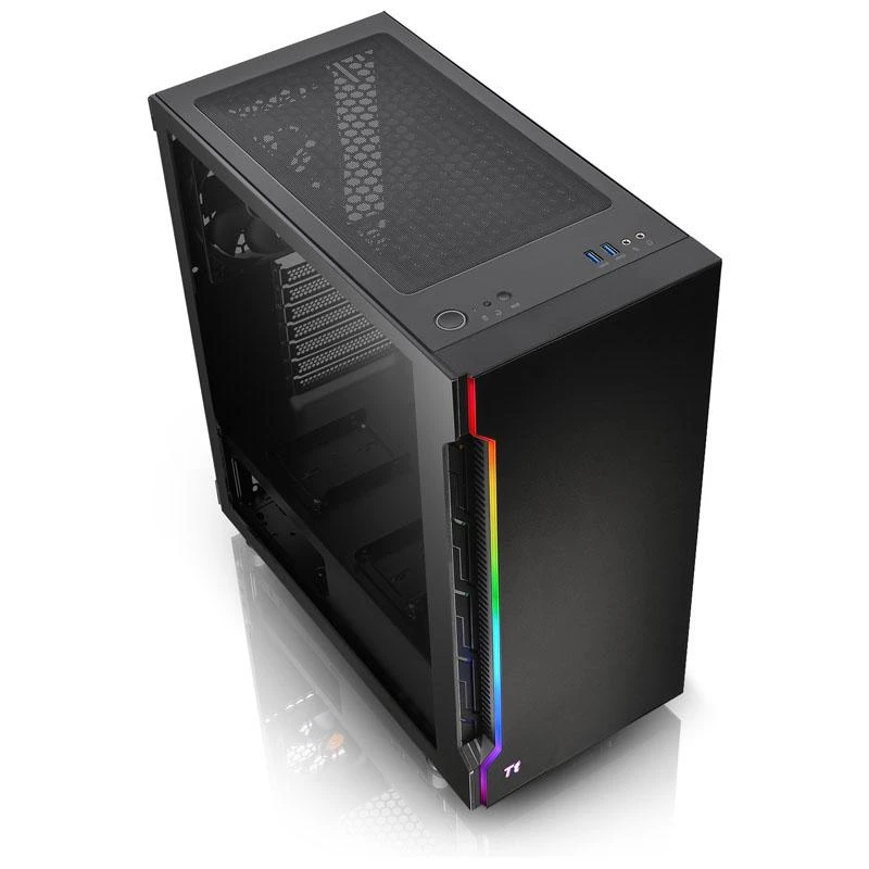 Housing Thermaltake H200 CA-1M3-00M1WN-00 (ATX, Micro ATX, Mini ITX, juodos spalvos)