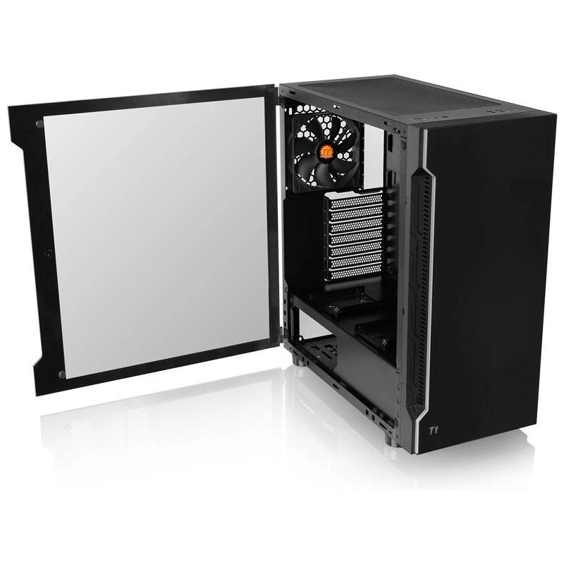 Housing Thermaltake H200 CA-1M3-00M1WN-00 (ATX, Micro ATX, Mini ITX, juodos spalvos)
