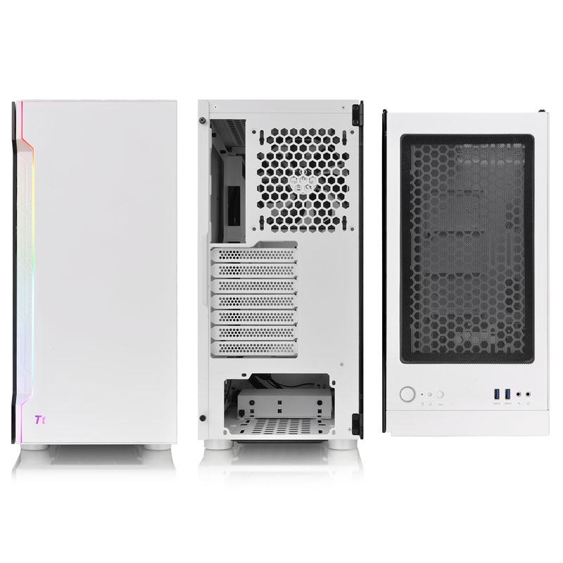Thermaltake H200 TG Snow RGB