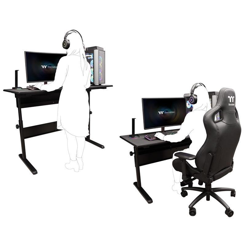 „Thermaltake“ „Level 20 GT BattleStation“ Juoda, 150 cm x 70 cm