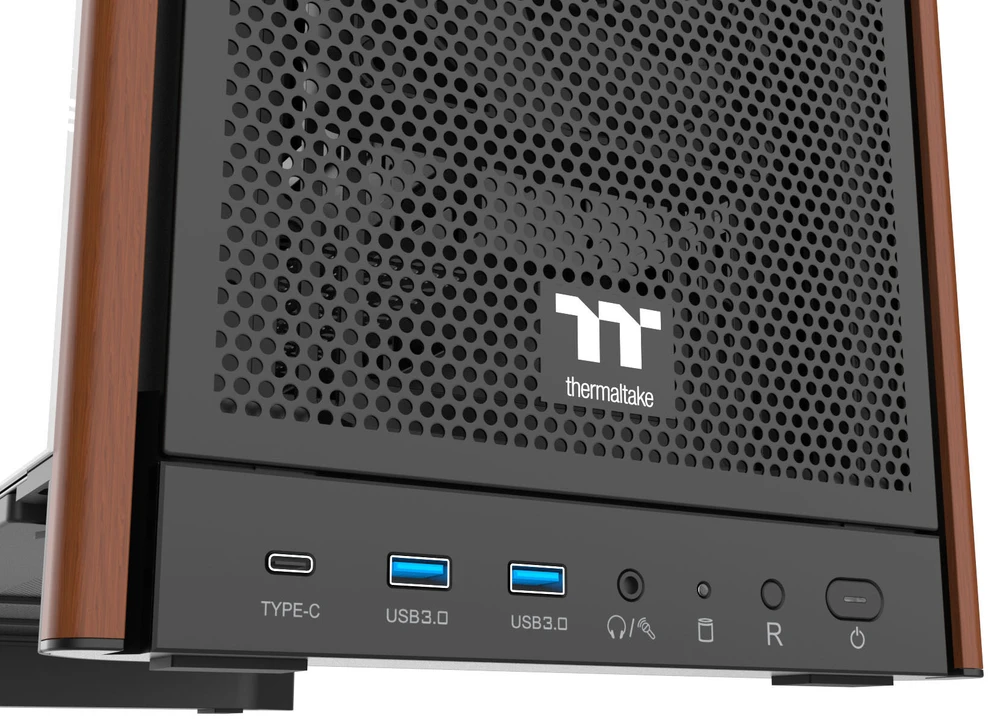„Thermaltake S370 WS“ kompiuterio korpusas, „Midi-Tower“, E-ATX, grūdintas stiklas - juodas