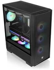 Midi Thermaltake S380 TG ARGB Juodas