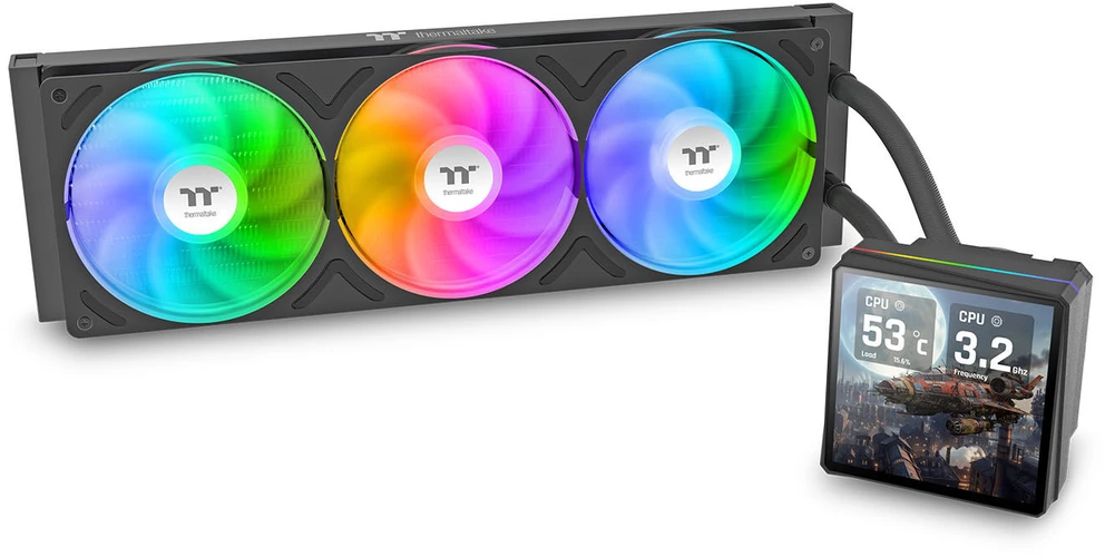 Thermaltake TH360 V3 Ultra ARGB Sync AiO Vanduo Cooling – juodas