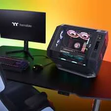 Thermaltake „The Tower 600 TG Juodas“