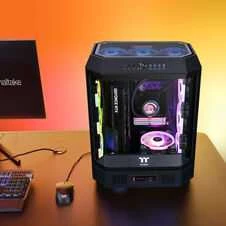 Thermaltake „The Tower 600 TG Juodas“