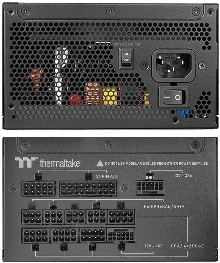 1200W Thermaltake Toughpower GT 1200W ATX3.1/GEN5 80+G BK