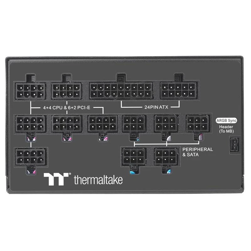 Thermaltake Toughpower PF1 maitinimo blokas 1200 W Juodas