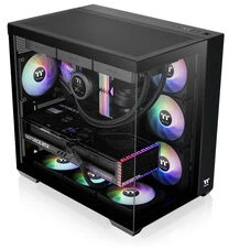 Midi Thermaltake View 380 TG ARGB Juodas