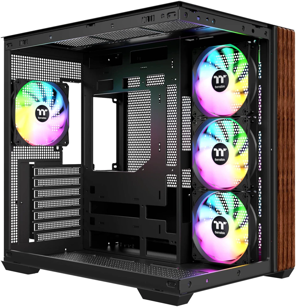 Midi Thermaltake View 380 WS ARGB Juodas