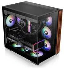 Midi Thermaltake View 380 WS ARGB Juodas