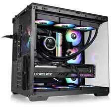 Midi Thermaltake View 380 WS ARGB Juodas