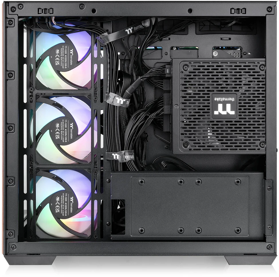 Midi Thermaltake View 380 WS ARGB Juodas