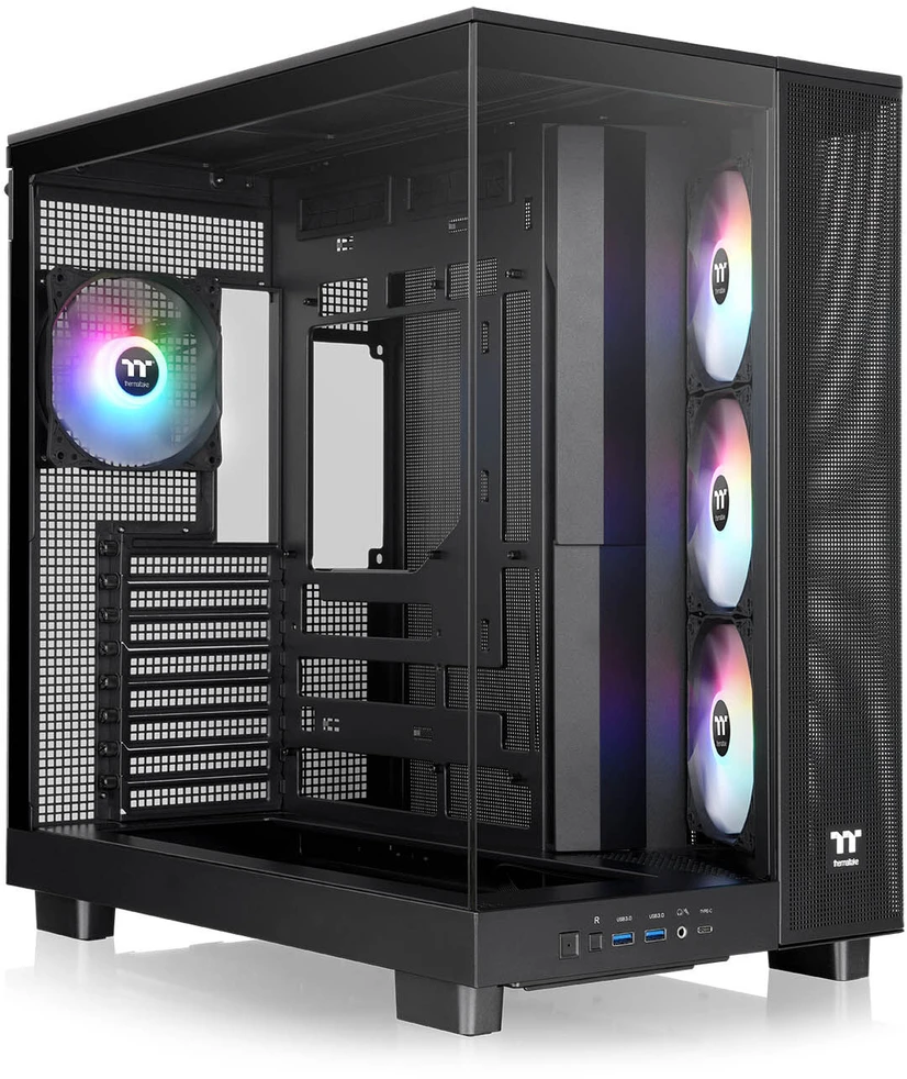 Thermaltake View 380 XL TG ARGB Juodas