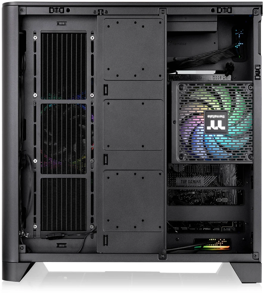 Midi Thermaltake View 390 Air Juodas