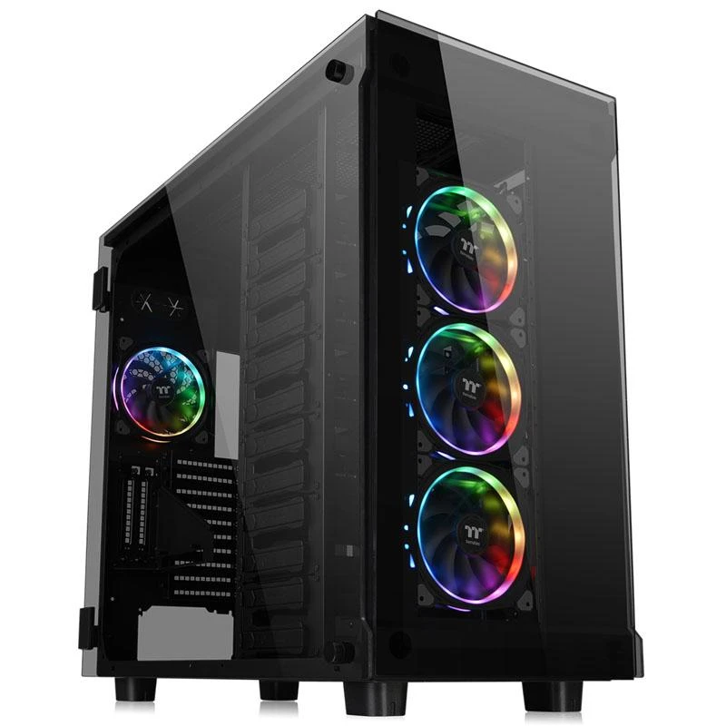 Korpusas Thermaltake View 91 RGB TG CA-1I9-00F1WN-00 (ATX, Extended ATX, Micro ATX, Mini ITX, XL-ATX, juodos spalvos)