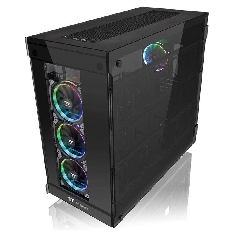 Korpusas Thermaltake View 91 RGB TG CA-1I9-00F1WN-00 (ATX, Extended ATX, Micro ATX, Mini ITX, XL-ATX, juodos spalvos)