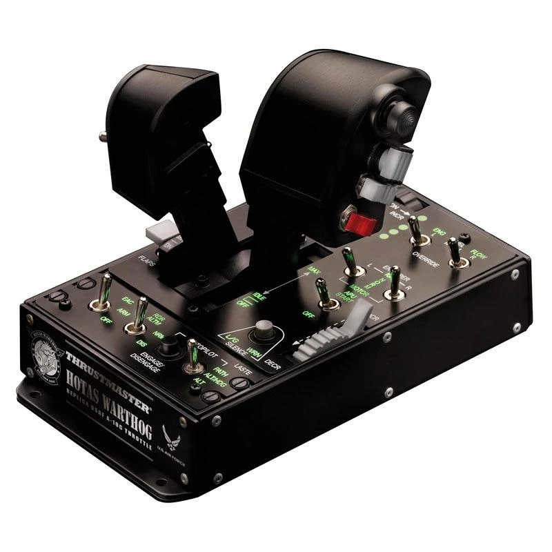 Thrustmaster | Hotas Warthog dvigubi droseliai | Juodas