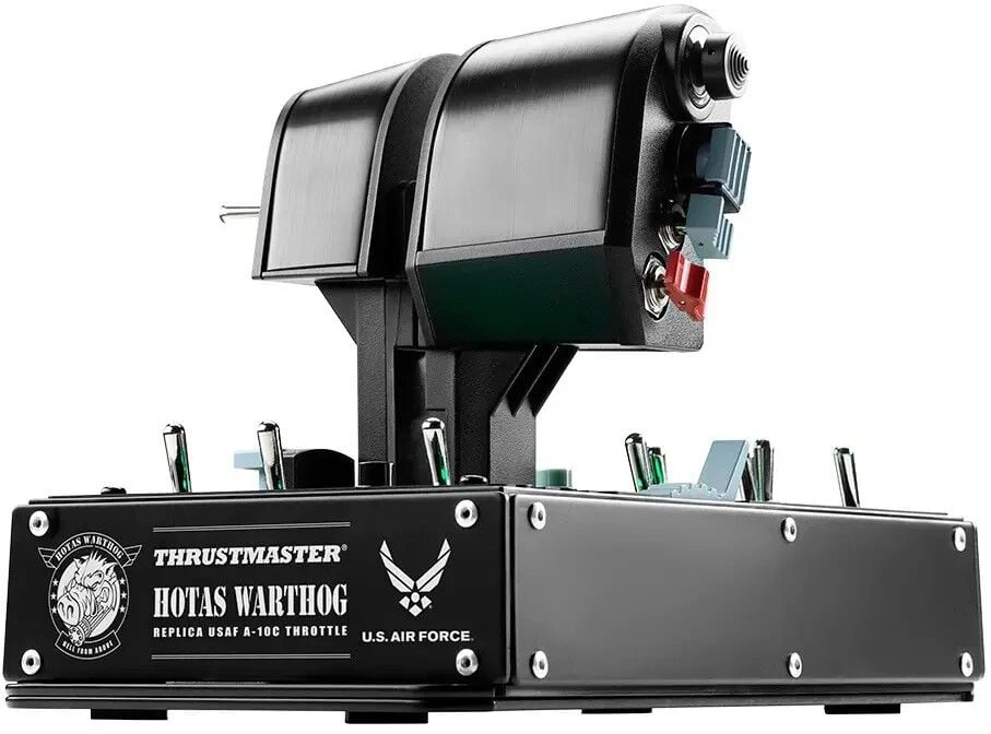 Thrustmaster HOTAS Warthog MKII juodas, pilkas USB skrydžio simulatoriaus skaitmeninis PC