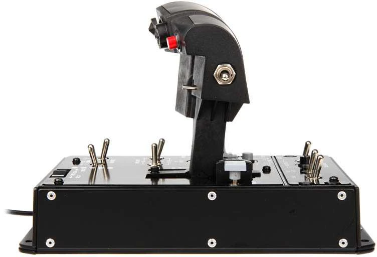 Thrustmaster HOTAS WARTHOG Vairalazdė ir akceleratoriaus valdiklis, Juodas