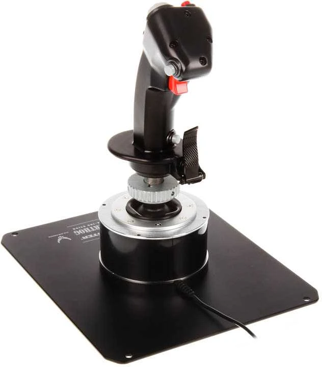 Thrustmaster HOTAS WARTHOG Vairalazdė ir akceleratoriaus valdiklis, Juodas