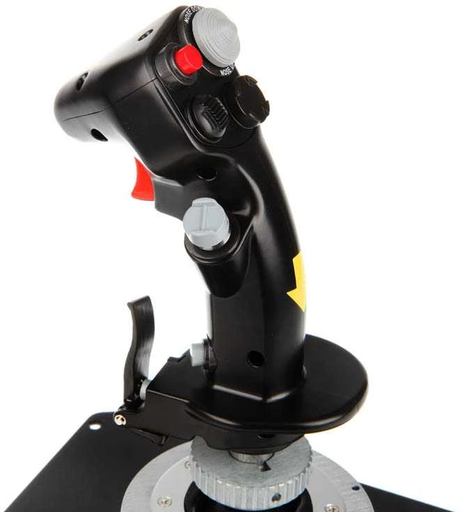 Thrustmaster HOTAS WARTHOG Vairalazdė ir akceleratoriaus valdiklis, Juodas