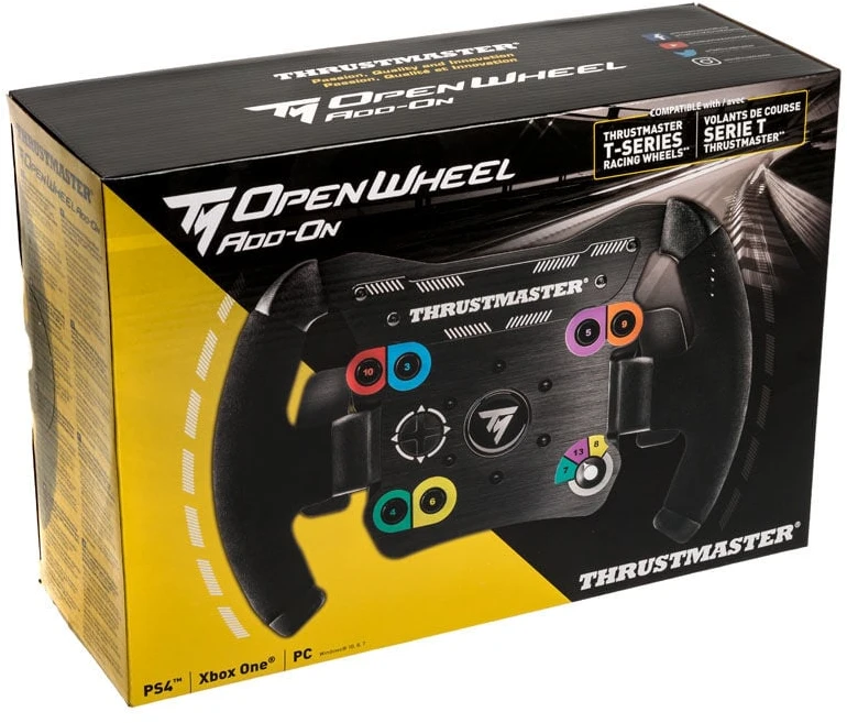 Žaidimų vairas ThrustMaster TM Open Wheel Add On, Juodas