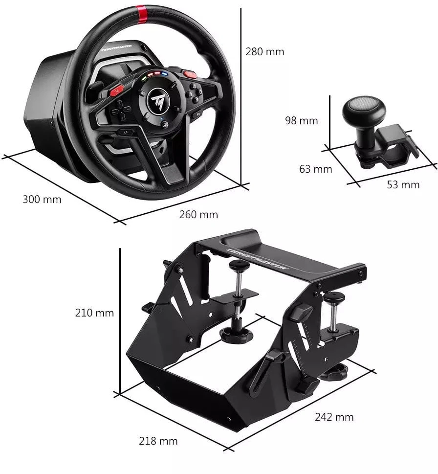 Vairas Thrustmaster T128 Simtask Pack Type-C