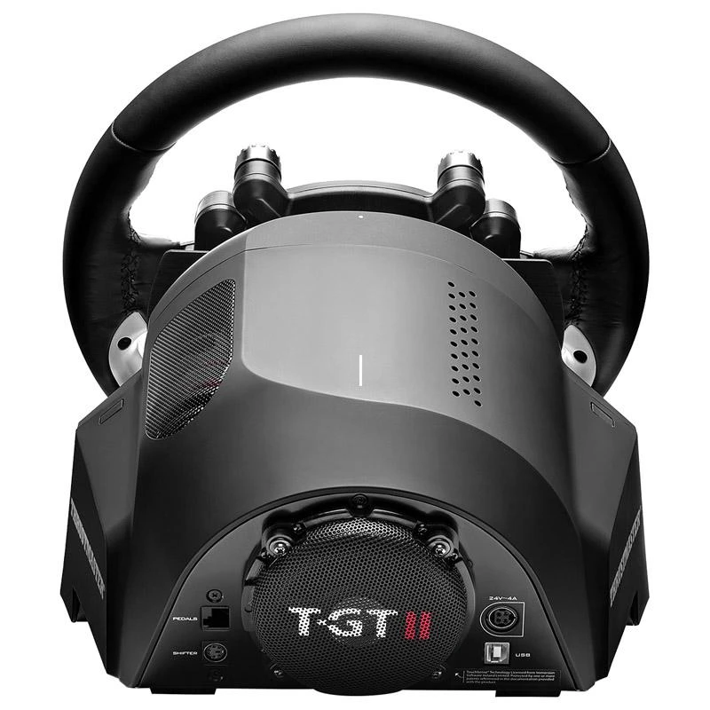 Žaidimų vairas Thrustmaster T−GT II + Baza, Juodos spalvos