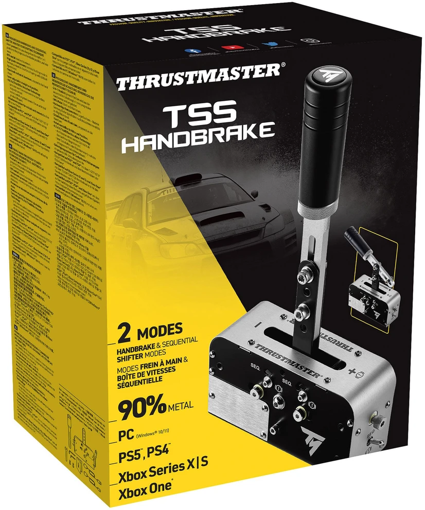 Thrustmaster TSS Handbrake | Juodas/Sidabrinis