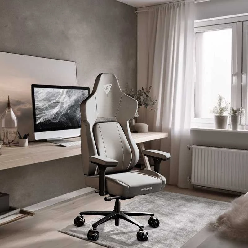 „ThunderX3 CORE Loft“ ergonominė žaidimų kėdė – šviesiai pilka